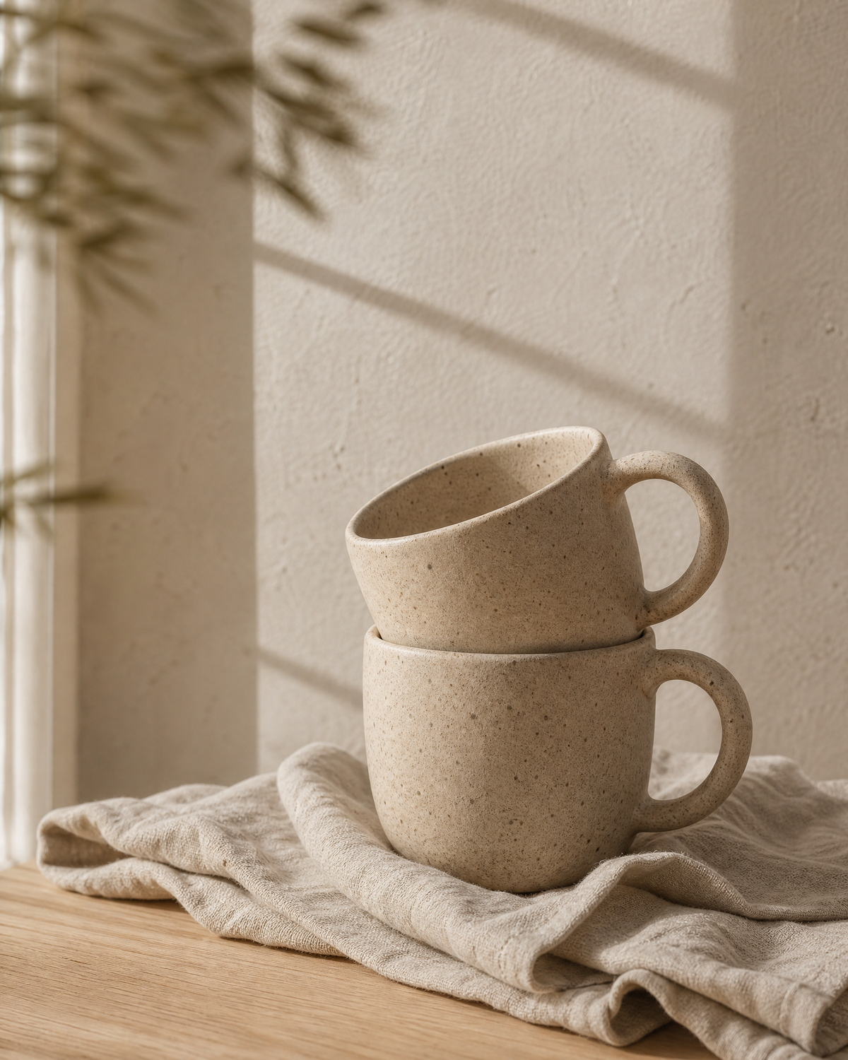 Speckled Stoneware Mug Set of 2, 12oz